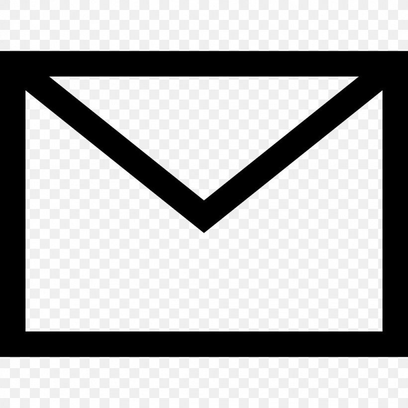 Email Symbol Clip Art, PNG, 1024x1024px, Email, Area, Black, Black And White, Bounce Address Download Free