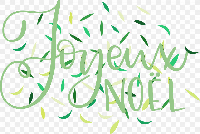Logo Calligraphy Green Meter Leaf, PNG, 3000x2012px, Noel, Biology, Calligraphy, Christmas, Green Download Free