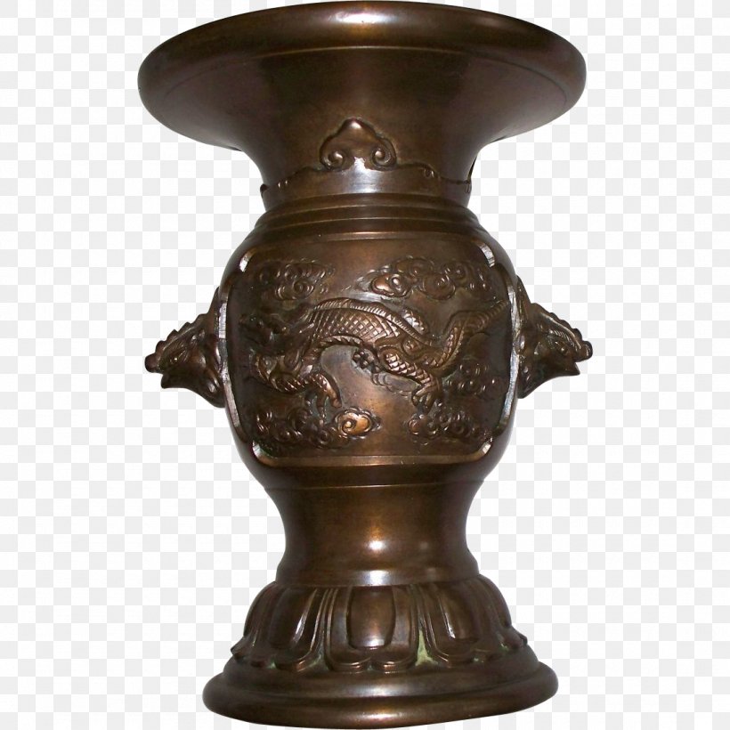 Urn Bronze Vase Meiji Period Japan, PNG, 1100x1100px, Urn, Antique, Artifact, Brass, Bronze Download Free