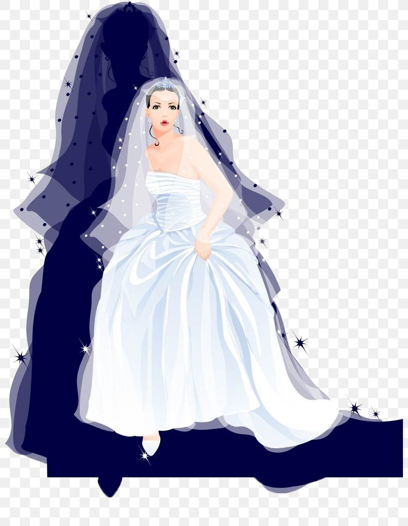 Wedding Dress White Bride, PNG, 800x1057px, Watercolor, Cartoon, Flower, Frame, Heart Download Free