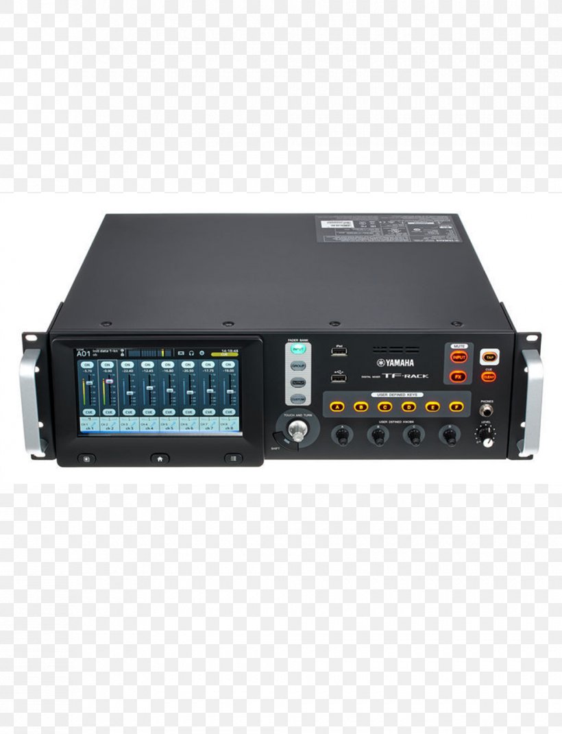 Electronics Audio Mixers Electronic Musical Instruments Yamaha TF-Rack Yamaha Corporation, PNG, 980x1280px, 19inch Rack, Electronics, Amplifier, Audio, Audio Equipment Download Free