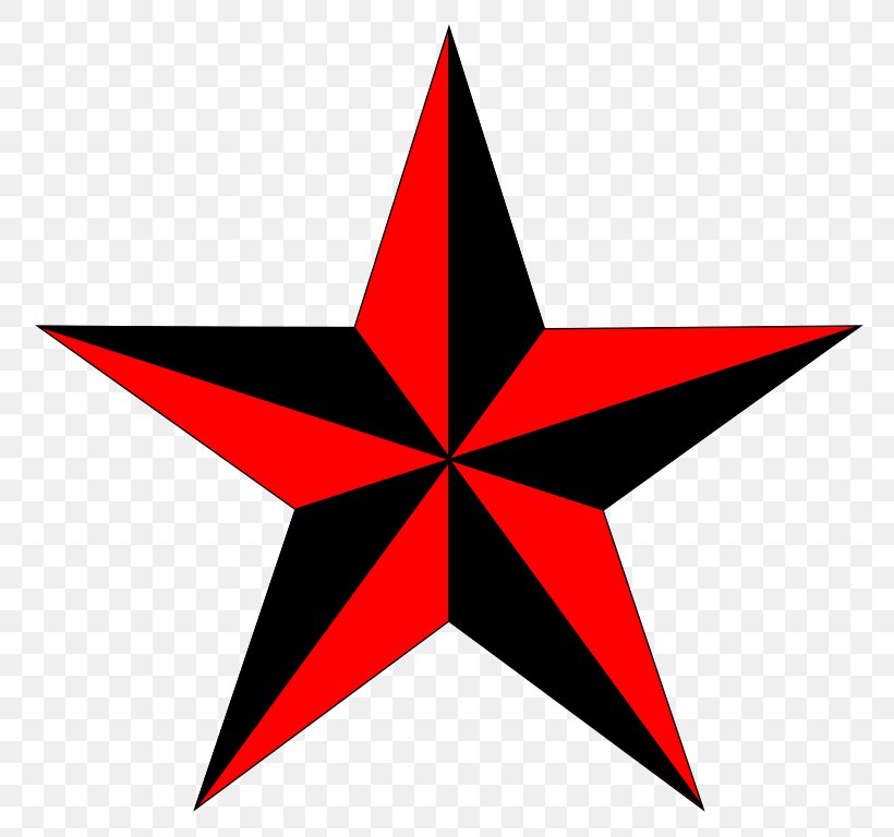 T-shirt Nautical Star Tattoo Red, PNG, 768x768px, Tshirt, Area, Color, Embroidered Patch, Flash Download Free
