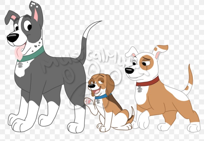Dog Breed Puppy Beagle Staffordshire Bull Terrier Mongrel, PNG, 1024x709px, Dog Breed, Beagle, Carnivoran, Character, Deviantart Download Free