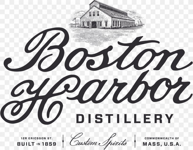 Boston Harbor Distillery Logo Whiskey Brewery Herbert Laasch Mühlen- Und Speicherbau GmbH, PNG, 1200x932px, Boston Harbor Distillery, Bar, Black And White, Boston, Brand Download Free