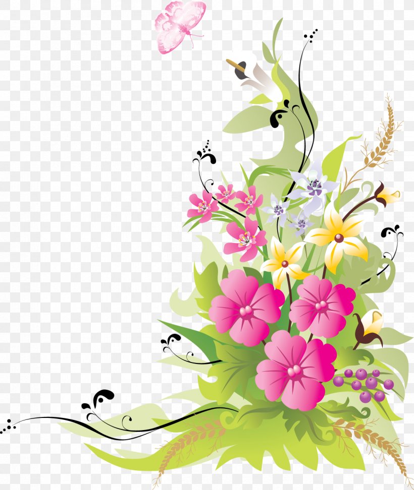 Graphic Design Flower, PNG, 1261x1496px, Flower, Art, Blossom, Branch, Cut Flowers Download Free