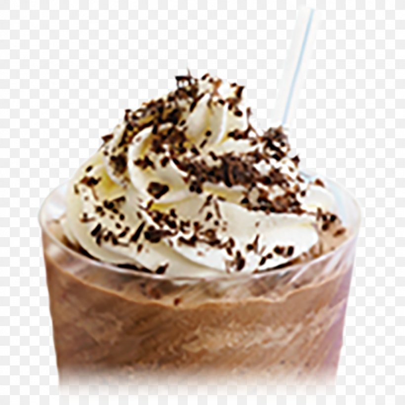 Ice Cream Milkshake Frozen Yogurt Sundae, PNG, 1024x1024px, Cream, Chocolate, Chocolate Ice Cream, Dairy Product, Dairy Products Download Free