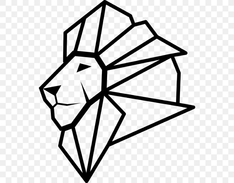 Lion Clip Art, PNG, 548x640px, Lion, Animal, Area, Artwork, Black And White Download Free