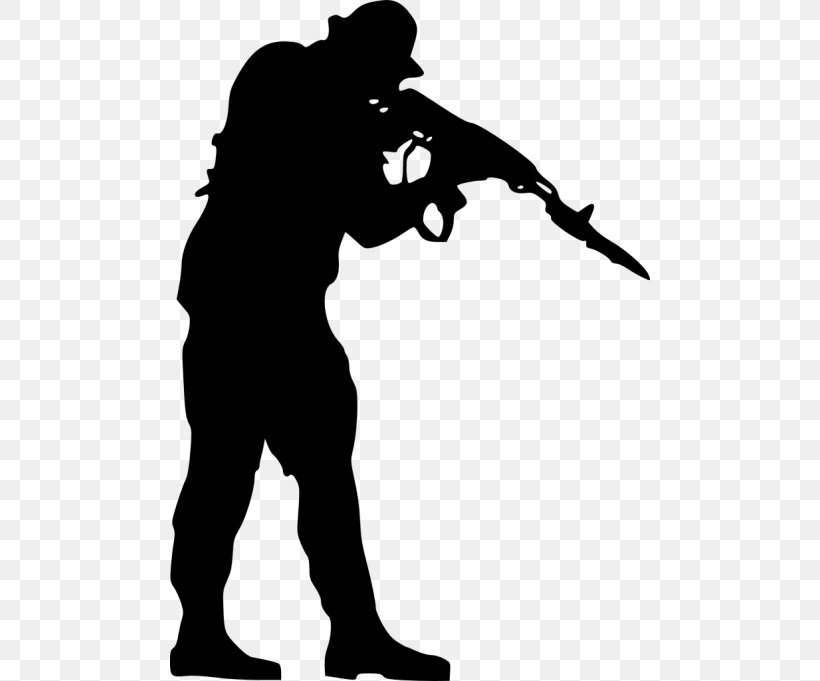 Clip Art Silhouette Soldier Transparency, PNG, 480x681px, Silhouette, Army, Military, Soldier Download Free