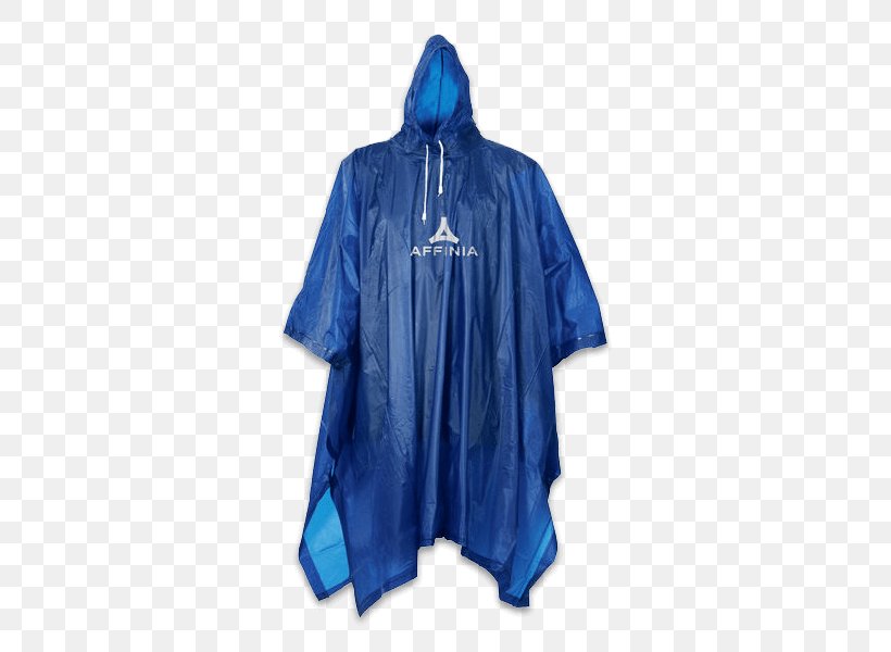 Rain Poncho Raincoat Regenbekleidung Hood, PNG, 600x600px, Rain Poncho, Bag, Blue, Cape, Clothing Download Free