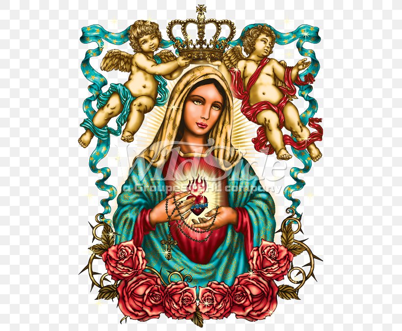 Religion Legendary Creature Our Lady Of Guadalupe Flower, PNG, 675x675px, Religion, Art, Catholic Church, Fictional Character, Flower Download Free