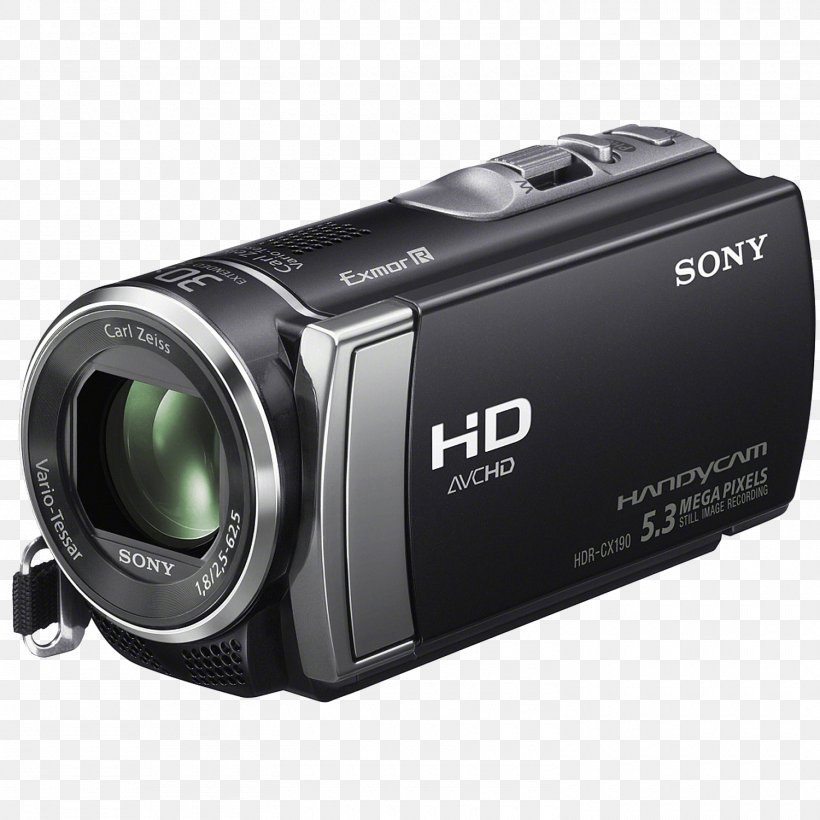 Video Camera Handycam Camcorder High-definition Video 1080p, PNG, 1500x1500px, Handycam, Avchd, Camera, Camera Lens, Cameras Optics Download Free