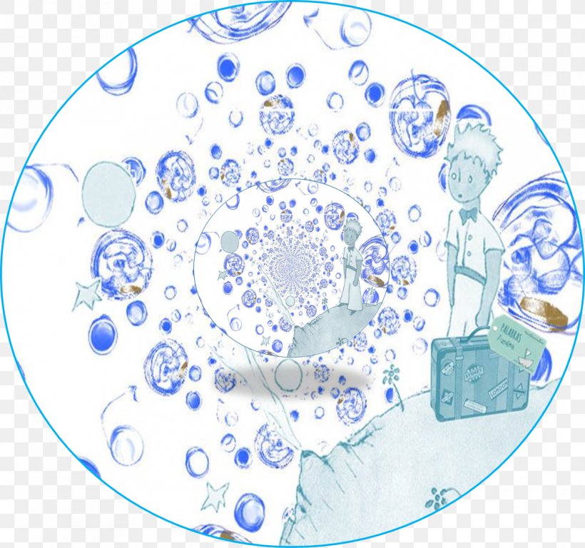 Blue And White Pottery The Little Prince Circle Water, PNG, 1215x1138px, Blue And White Pottery, Area, Blue, Blue And White Porcelain, Dishware Download Free