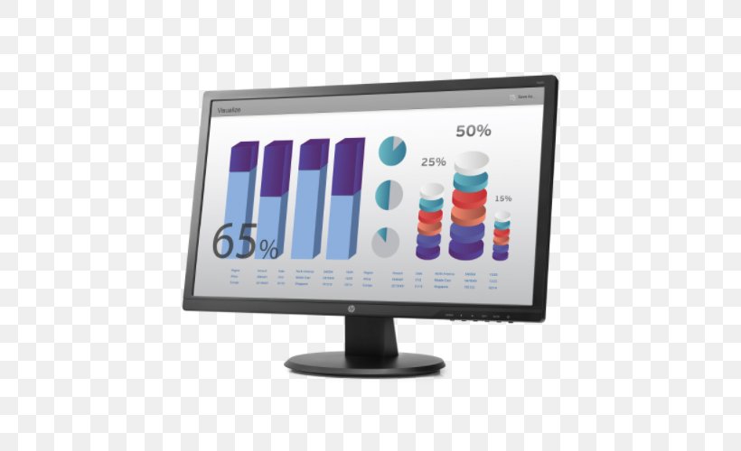 Hewlett-Packard Computer Monitors LED-backlit LCD Display Size Display Resolution, PNG, 500x500px, Hewlettpackard, Backlight, Brand, Computer Monitor, Computer Monitor Accessory Download Free