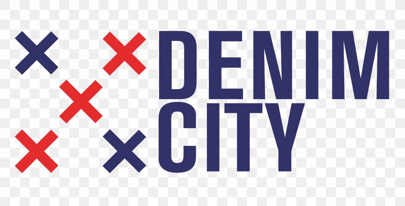 Logo Denim City Werkplaats En Winkel Brand Organization, PNG, 2668x1363px, Logo, Amsterdam, Area, Blue, Brand Download Free