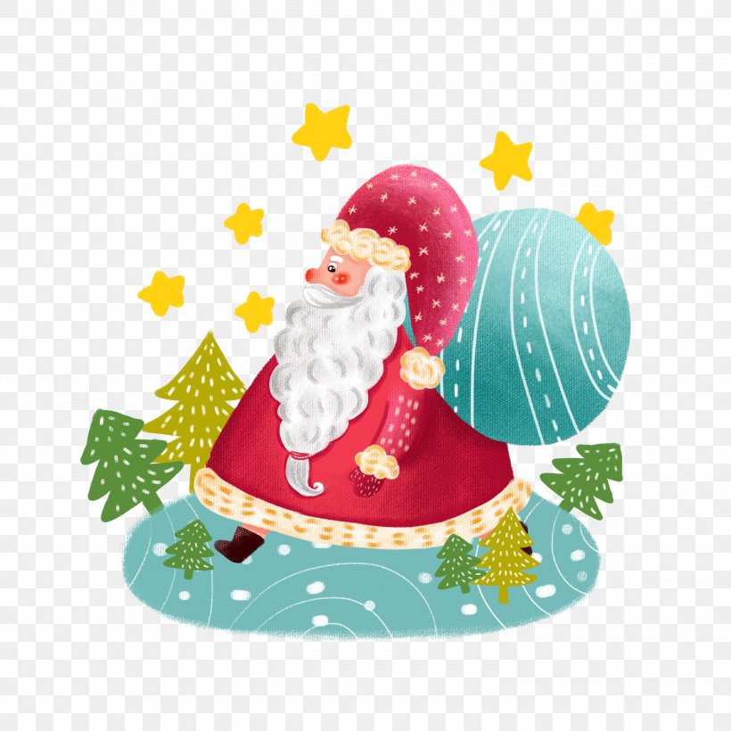 Santa Claus Christmas Day Image Christmas Gift Holiday Greetings, PNG, 3000x3000px, Santa Claus, Cartoon, Christmas, Christmas Day, Christmas Gift Download Free