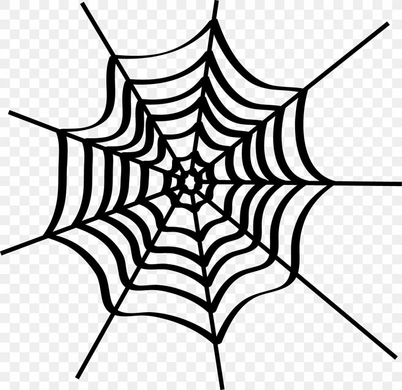 Spider Web Clip Art, PNG, 1402x1363px, Spider, Area, Artwork, Black, Black And White Download Free