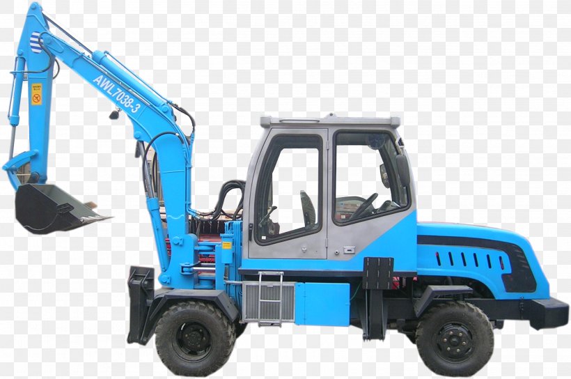Excavator Tractor Resource Machine, PNG, 2615x1738px, Excavator, Blue, Combine Harvester, Construction Equipment, Gratis Download Free