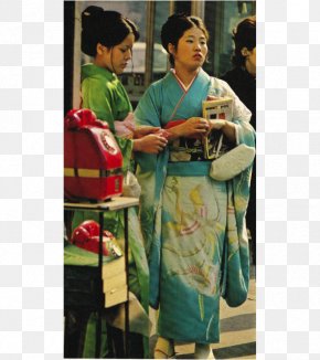 Clio - Kimono Geisha Green PNG
