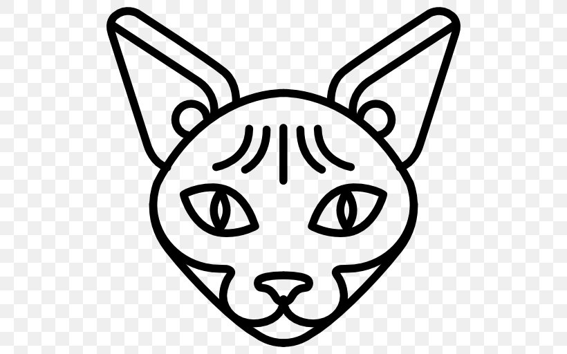 Felidae Whiskers Clip Art, PNG, 512x512px, Felidae, Animal, Avatar, Black, Black And White Download Free