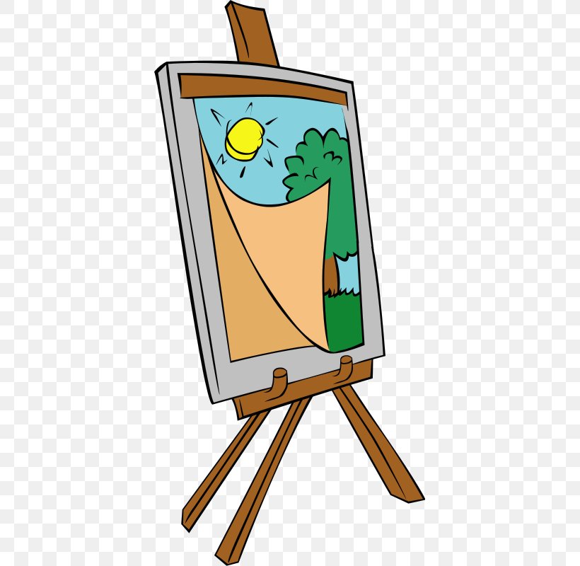 Painting Easel Clip Art, PNG, 383x800px, Painting, Area, Art, Artwork, Canvas Download Free