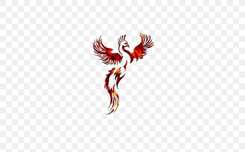 Phoenix Old School (tattoo) Feather Nautical Star, PNG, 510x510px, Phoenix, Bird, Chicken, Drawing, Feather Download Free