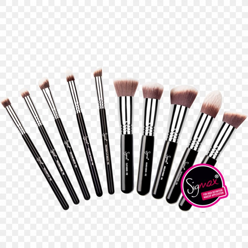 Sigma Essential Brush Kit Sigma Beauty Makeup Brush Cosmetics, PNG, 1000x1000px, Brush, Beauty, Bristle, Brocha, Cosmetics Download Free