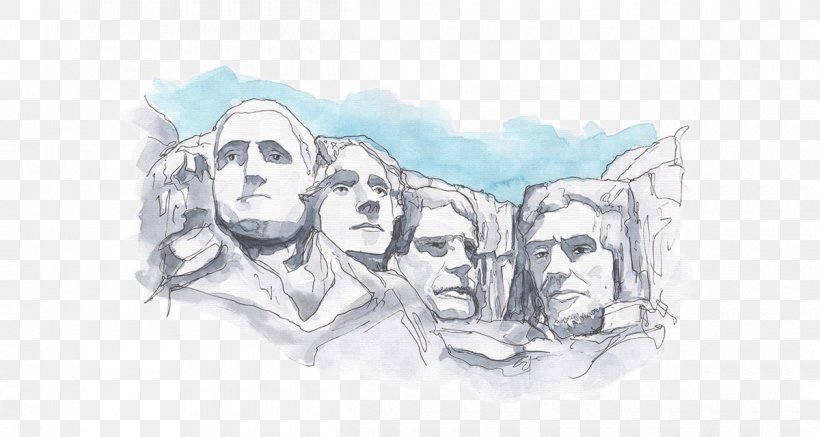 Mount Rushmore National Memorial Sacré-Cœur, Paris Watercolor Painting Monument, PNG, 1200x640px, Mount Rushmore National Memorial, Art, Artwork, Building, Drawing Download Free