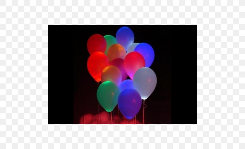 Balloon Light Balloon Light Party Glow Stick, PNG, 500x500px, Light, Anniversary, Balloon, Balloon Light, Birthday Download Free