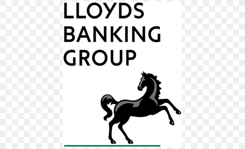 Lloyds Bank Financial Services Finance Investment, PNG, 500x500px, Lloyds Bank, Animal Figure, Area, Bank, Black And White Download Free