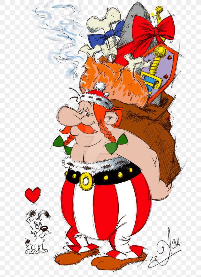 Obelix Asterix Comics Christmas Cartoon, PNG, 1024x1408px, Obelix, Art, Artwork, Asterix, Asterix Films Download Free