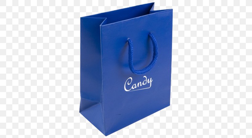 Shopping Bag Product Design Brand, PNG, 600x450px, Shopping Bag, Bag, Blue, Brand, Cobalt Blue Download Free
