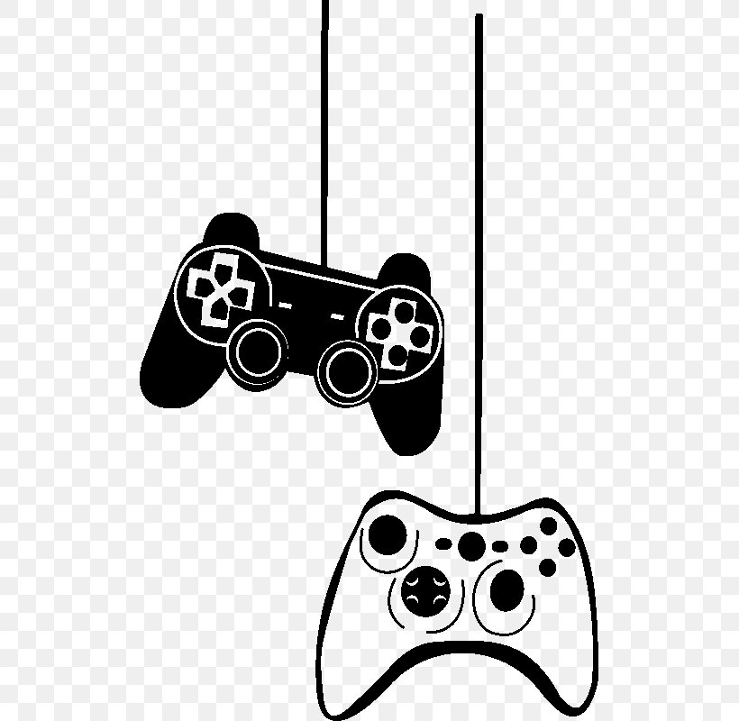 Wall Decal Sticker Video Game, PNG, 800x800px, Wall Decal, All Xbox Accessory, Black, Black And White, Ceiling Download Free