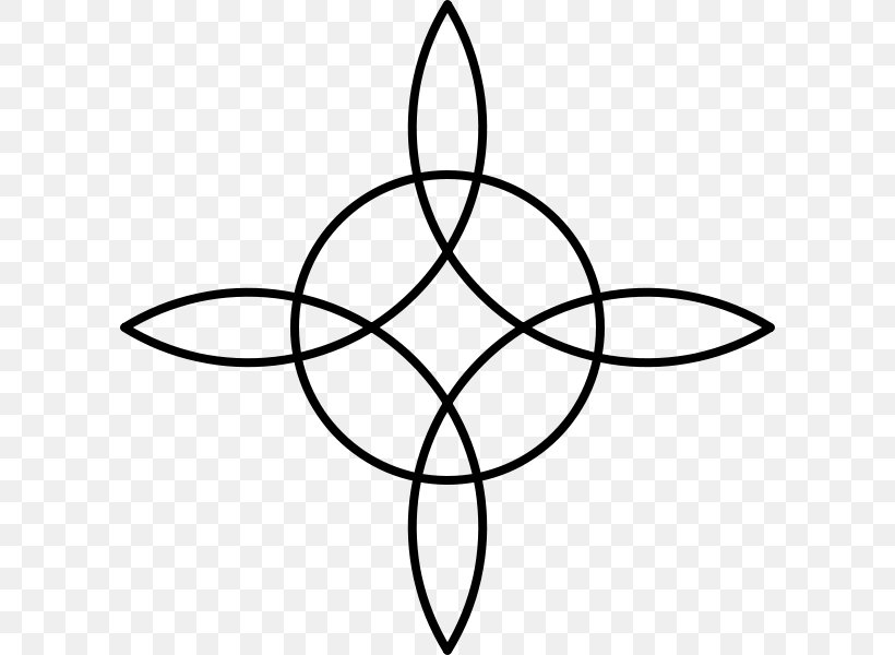 Witchcraft Symbol, PNG, 600x600px, Witchcraft, Area, Artwork, Black And White, Celtic Knot Download Free