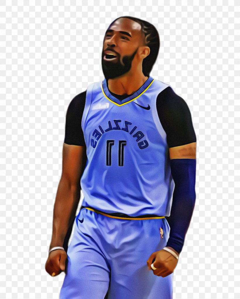 Basketball Cartoon, PNG, 1284x1600px, Mike Conley, Basketball, Basketball Player, Clothing, Electric Blue Download Free