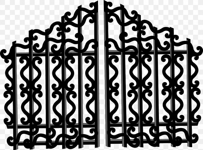 Gate Clip Art, PNG, 1280x944px, Gate, Black And White, Blog, Fence, Iron Download Free