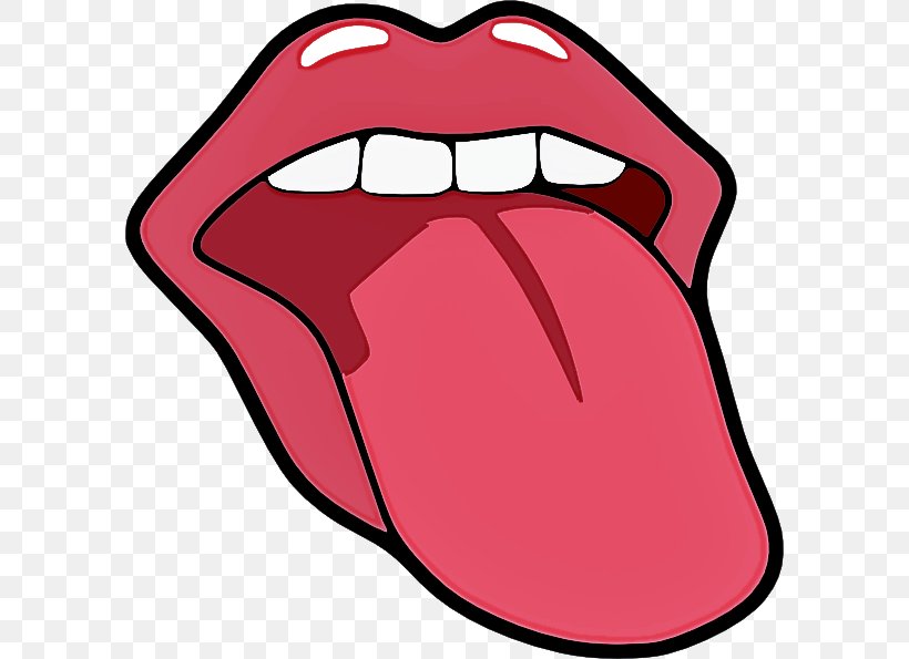 Lip Facial Expression Red Mouth Tongue, PNG, 594x595px, Lip, Cartoon, Cheek, Facial Expression, Mouth Download Free