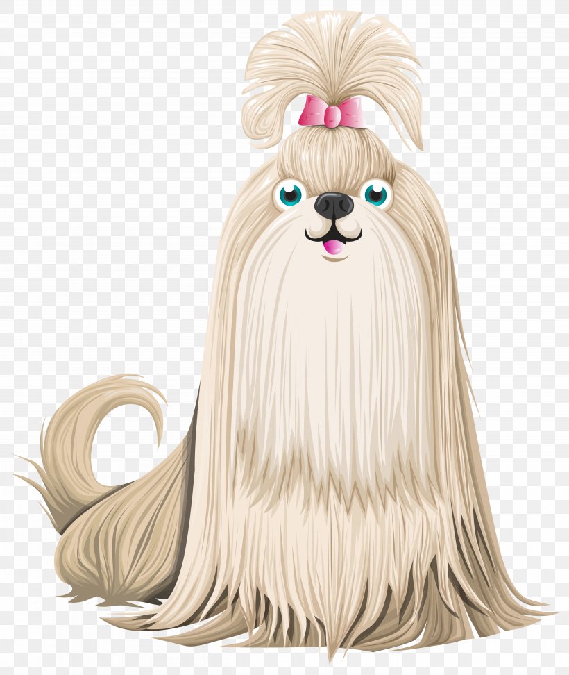 Dog Puppy Cartoon Sticker, PNG, 5032x5967px, Lhasa Apso, Carnivoran, Cat, Companion Dog, Cuteness Download Free