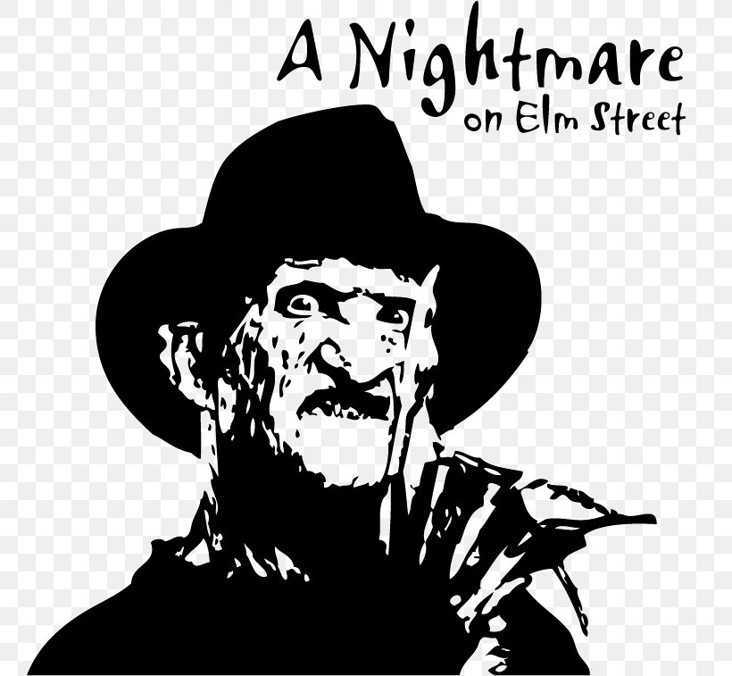 Freddy Krueger Jason Voorhees Michael Myers A Nightmare On Elm Street, PNG, 759x757px, Freddy Krueger, Album Cover, Art, Beard, Black And White Download Free