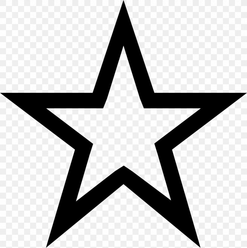 Shape Star Polygons In Art And Culture Clip Art, PNG, 980x985px, Shape, Area, Black, Black And White, Fivepointed Star Download Free