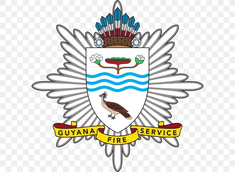 Fire Department Clip Art Logo Guyana, PNG, 600x600px, Fire Department, Area, Artwork, Brand, Crest Download Free