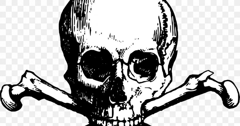 Skull And Crossbones Skull And Bones Calavera, PNG, 996x523px, Skull And Crossbones, Artwork, Black And White, Bone, Calavera Download Free