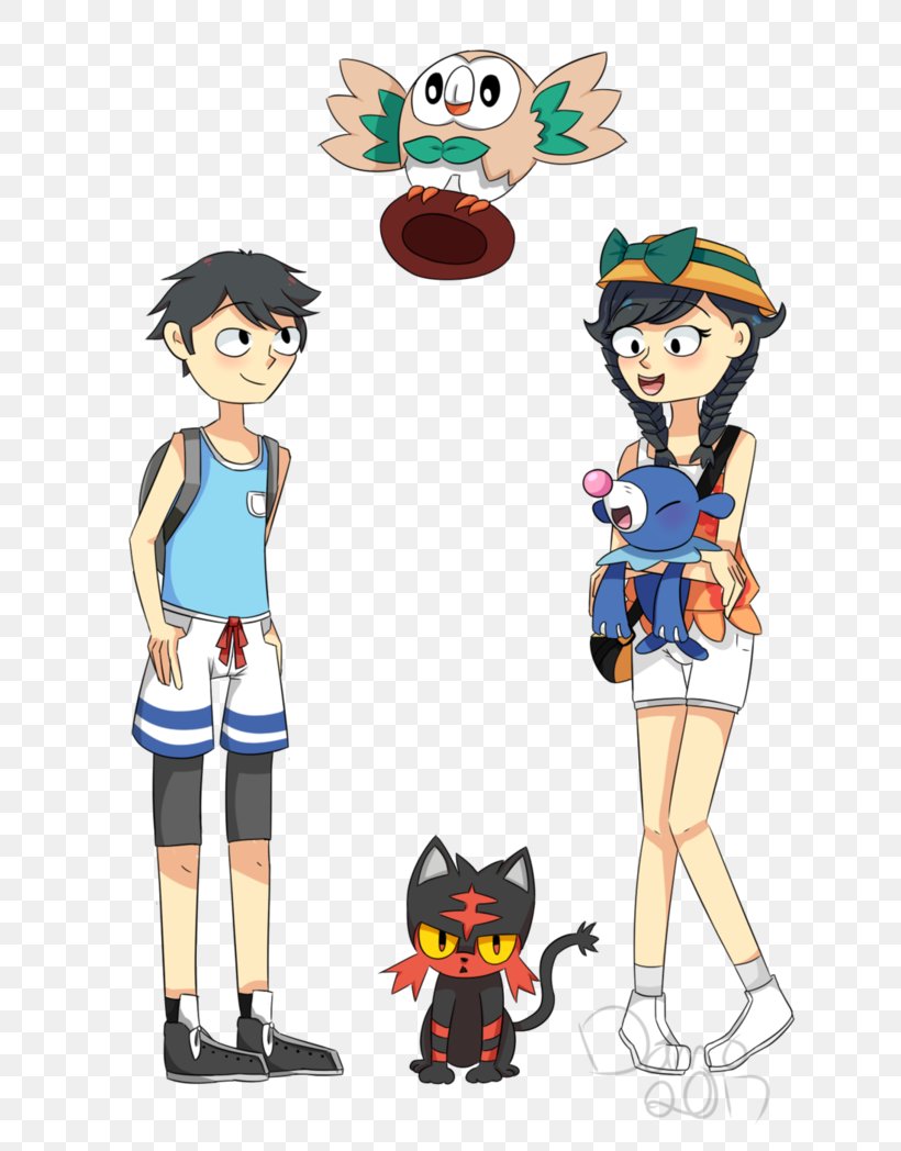 Pokémon Ultra Sun And Ultra Moon Illustration Fan Art 0, PNG, 763x1048px, Watercolor, Cartoon, Flower, Frame, Heart Download Free