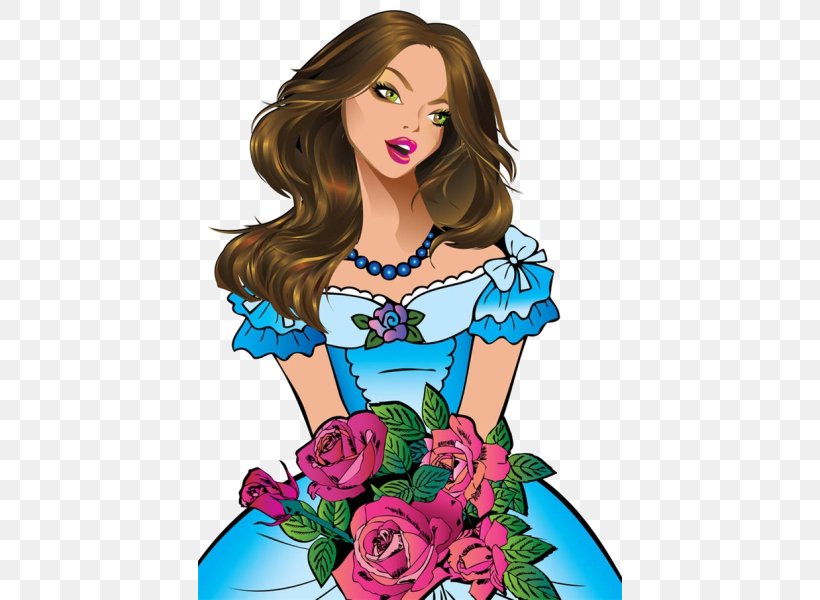 Princess Drawing Royalty-free Clip Art, PNG, 424x600px, Watercolor, Cartoon, Flower, Frame, Heart Download Free