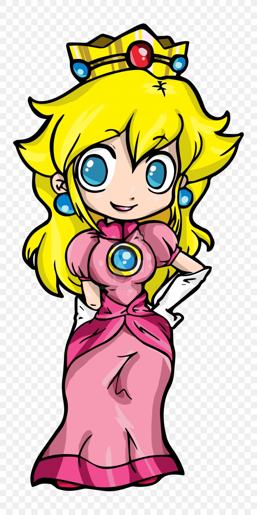 Princess Peach Mario Kart Wii Mario & Luigi: Superstar Saga Rosalina, PNG, 1280x2560px, Watercolor, Cartoon, Flower, Frame, Heart Download Free