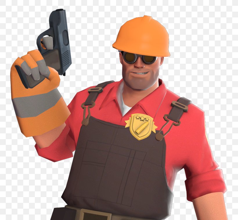 Team Fortress 2 Video Games American Frontier Steam Image, PNG, 759x759px, Team Fortress 2, American Frontier, Construction Worker, Engineer, Finger Download Free
