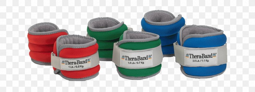 Thera Band Comfort Fit Ankle & Wrist Cuff Wrap Walking Weight Set, Adj Weight Training, PNG, 900x326px, Ankle, Cylinder, Exercise, Foot, Green Download Free
