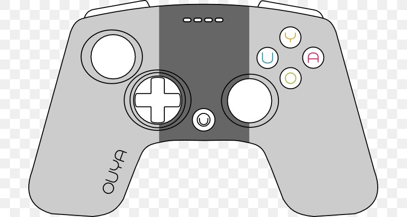 Ouya Joystick Xbox 360 Controller Game Controllers, PNG, 705x438px, Ouya, All Xbox Accessory, Black, Game Controller, Game Controllers Download Free