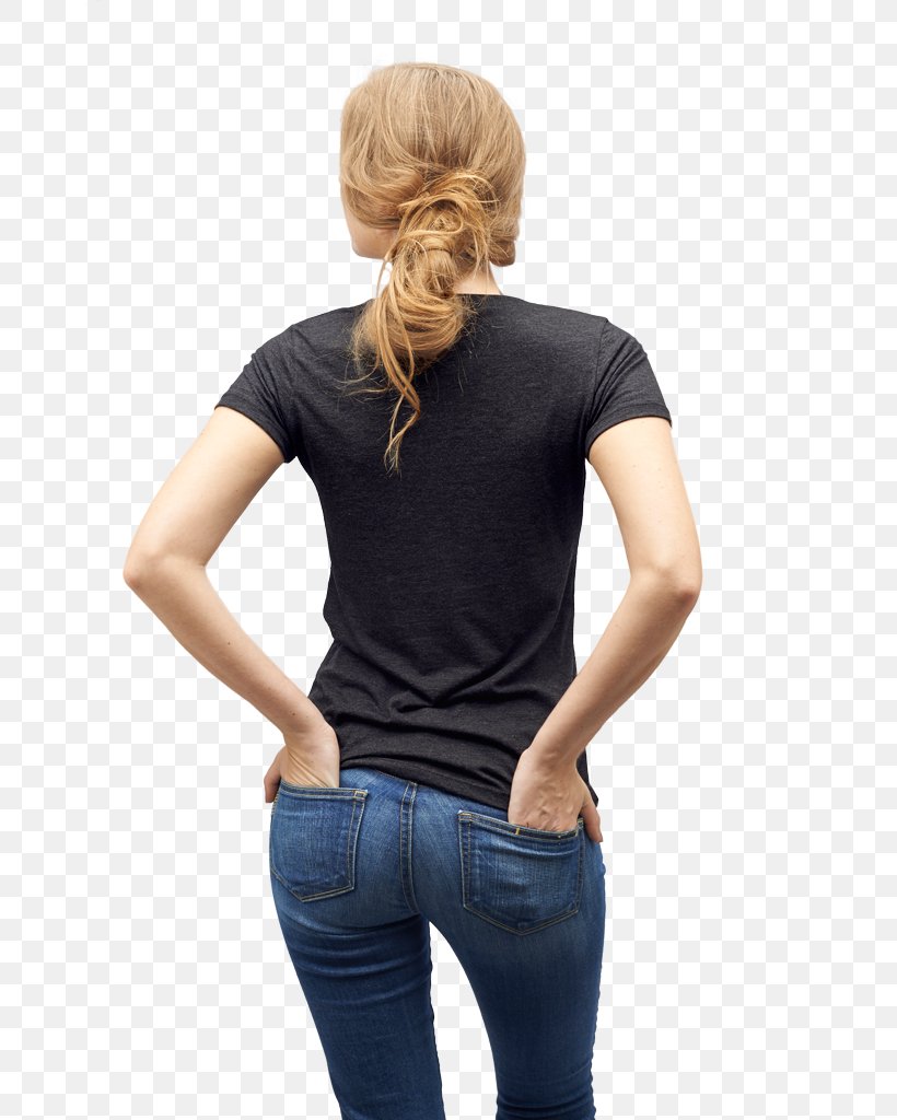 T-shirt Shoulder Sleeve Jeans, PNG, 768x1024px, Tshirt, Clothing, Jeans, Joint, Neck Download Free