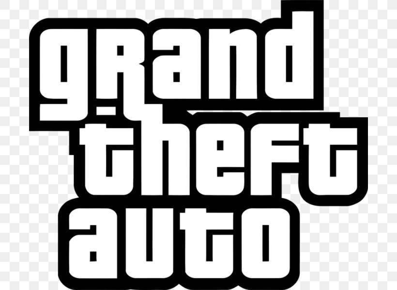 Grand Theft Auto V Grand Theft Auto: San Andreas Grand Theft Auto III Grand Theft Auto: Vice City, PNG, 700x598px, Grand Theft Auto V, Area, Black And White, Brand, Grand Theft Auto Download Free