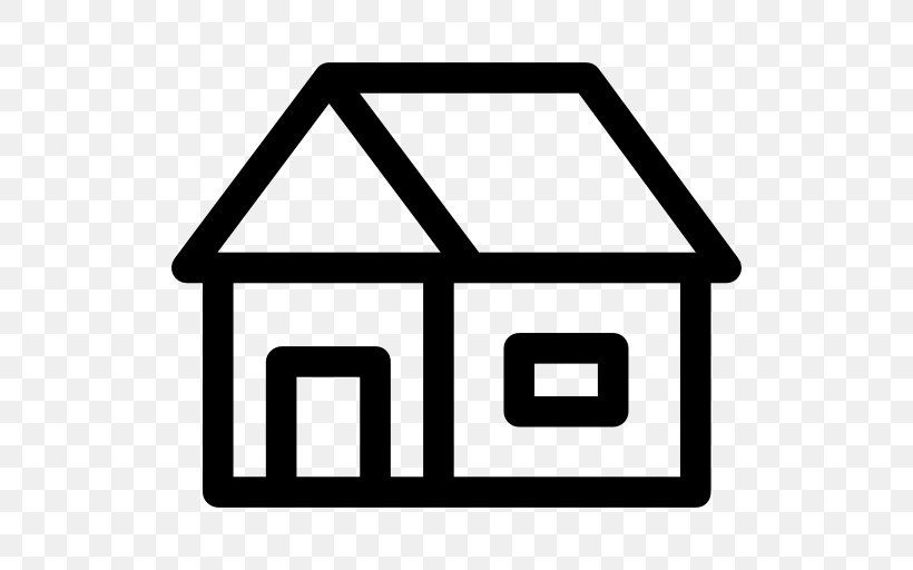 House Building Real Estate, PNG, 512x512px, House, Apartment, Area, Black And White, Brand Download Free